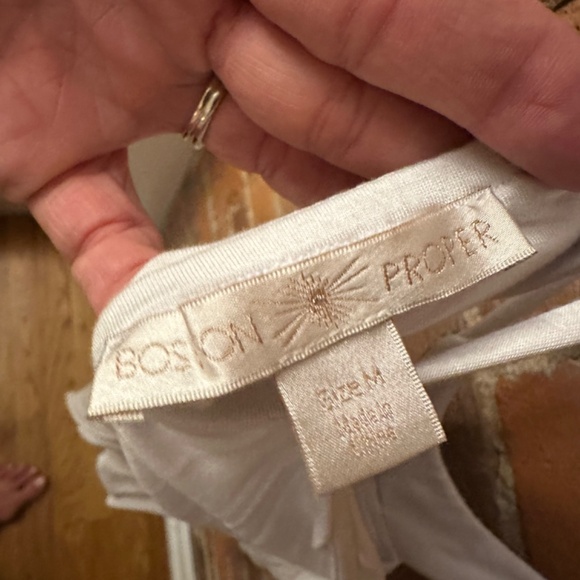 Boston Proper Beaded Halter Top Size M - Picture 5 of 5